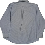 Tommy Hilfiger Striped Shirt - Large Blue Cotton