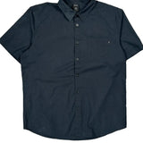 Oakley Short Sleeve Shirt - XL Black Cotton