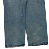 Carhartt Double Knee Jeans - 34W 29L Light Wash Cotton