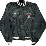 Made In USA Uncle Charlie'S The Boobie Trap Richard A. Leslie Varsity Jacket - 2XL Black Polyester
