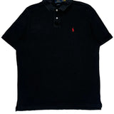 Ralph Lauren Polo Shirt - XL Black Cotton