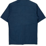 Carhartt Short Sleeve Shirt - Medium Blue Cotton