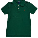 Age 7 Polo By Ralph Lauren Polo Shirt - XS Green Cotton