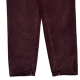 Guess Jeans - 25W UK 6 Burgundy Cotton