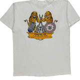 Single Stitch Local 19 C.E.R. Fund Alore Graphic T-Shirt - Large White Cotton
