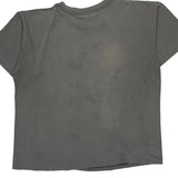 Single Stitch Cleveland Browns Salem Football T-Shirt - XL Gray Cotton