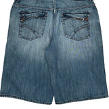 Ecko Unltd Baggy Denim Shorts - 38W 13L Blue Denim