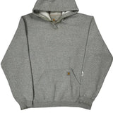 Carhartt Hoodie - 2XL Gray Cotton Blend