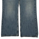 527 Levis Boot Cut Jeans - 34W US 8 Blue Denim