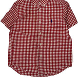 Age 4 Ralph Lauren Checked Shirt - Small Red Cotton