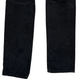 True Religion Double Knee Jeans - 28W UK 8 Black Cotton