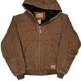Schmidt Workwear Jacket - Large Brown Cotton