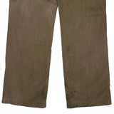 Carhartt Carpenter Trousers - 30W 34L Brown Cotton