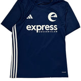 Express Soccer Club Adidas Football Shirt - Medium Navy Polyester