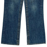 True Religion Boot Cut Jeans - 32W UK 10 Blue Cotton