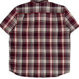 Carhartt Checked Short Sleeve Shirt - XL Red Cotton
