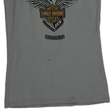 Harley Davidson Graphic Tank Top - Medium Gray Cotton