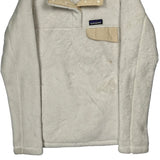 Patagonia Fleece - Small Cream Polyester