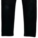 Levis Slim Fit Jeans - 34W 32L Black Cotton