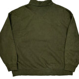 Nike 1/4 Zip - Small Green Cotton