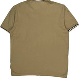 Champion Polo Shirt - XL Beige Cotton