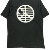 Motor City Carhartt Graphic T-Shirt - Medium Black Cotton