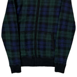 Polo By Ralph Lauren Checked Hoodie - Large Blue Cotton
