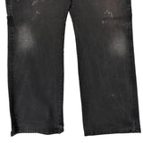 Dickies Carpenter Jeans - 34W 30L Black Cotton