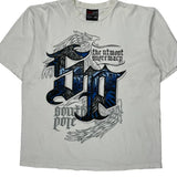 The Utmost Supremacy Southpole Graphic T-Shirt - 2XL White Cotton