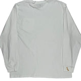 Carhartt Long Sleeve T-Shirt - 2XL White Cotton