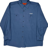 Red Kap Shirt - 2XL Blue Polyester Blend
