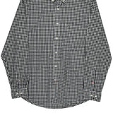 Tommy Hilfiger Checked Shirt - Medium Black & White Cotton