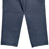 Carhartt Double Knee Carpenter Pants - 38W 32L Gray Cotton