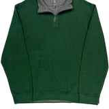 Polo By Ralph Lauren 1/4 Zip - XL Green Cotton