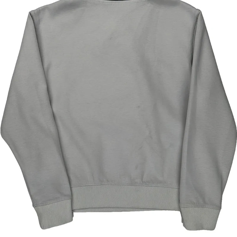 Armani Exchange Collared Jumper - Small Grey Cotton
