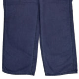 Carhartt Carpenter Pants - 33W 32L Navy Cotton Blend