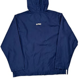 Adidas Windbreaker - Large Blue Polyester