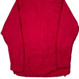 Adidas Windbreaker - Large Red Polyester