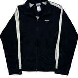 Reebok Track Jacket - Small White Polyester