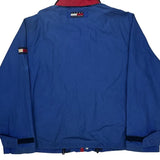 Tommy Hilfiger Spellout Windbreaker - Small Red Nylon