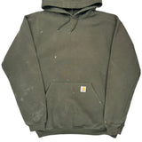 Carhartt Hoodie - Medium Green Cotton Blend