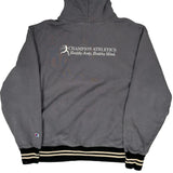 Reverse Weave Champion Graphic Hoodie - XL Grey Cotton