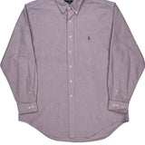 Ralph Lauren Shirt - Large Purple Cotton