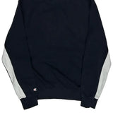 Reverse Weave Champion Spellout Hoodie - Large Black Cotton