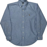 Ralph Lauren Shirt - 2XS Blue Cotton