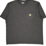 Carhartt T-Shirt - 2XL Grey Cotton