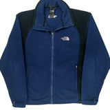 The North Face Fleece Jacket - Medium Blue Polyester