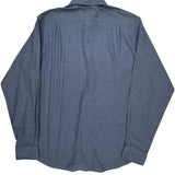 Tommy Hilfiger Shirt - Large Blue Cotton