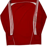 Climacool Adidas Goal Keepers Long Sleeve Football Shirt - Medium Red Polyester