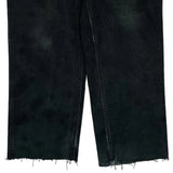 Carhartt Carpenter Trousers - 34W 34L Black Cotton